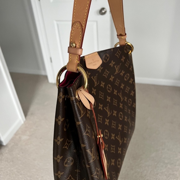 New original LV Graceful Pm Peony Monogram - Picture 10 of 11